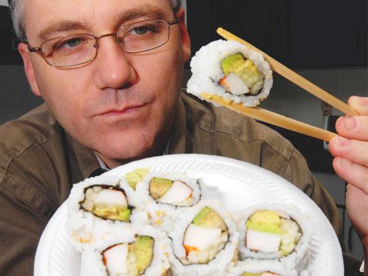 Como comer sushi?