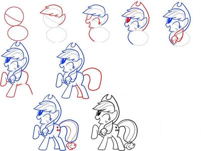 Como desenhar May Little Pony?