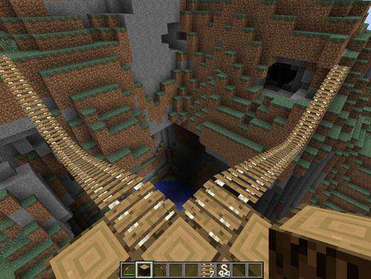 Como fazer uma ponte no Minecraft?