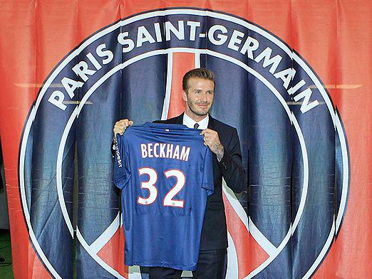 Onde Beckham joga?